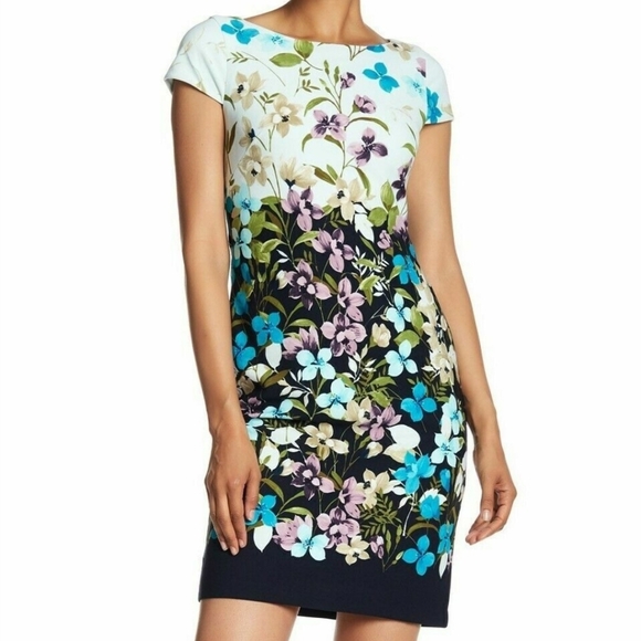 Floral Print Women's Dress - Picture 3 of 14